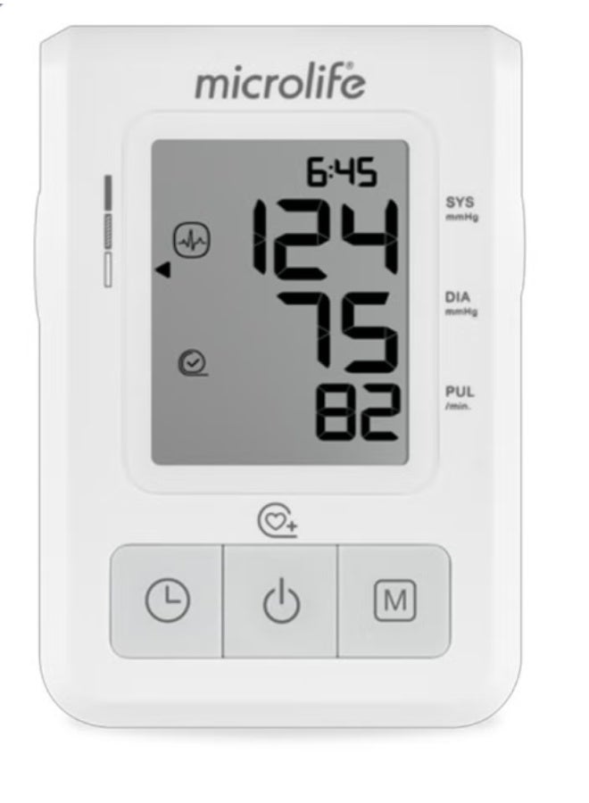 ميكرولايف BP B2 Basic جهاز قياس ضغط الدم مزوّد بخاصية اكتشاف عدم انتظام ضربات القلب - Image 2